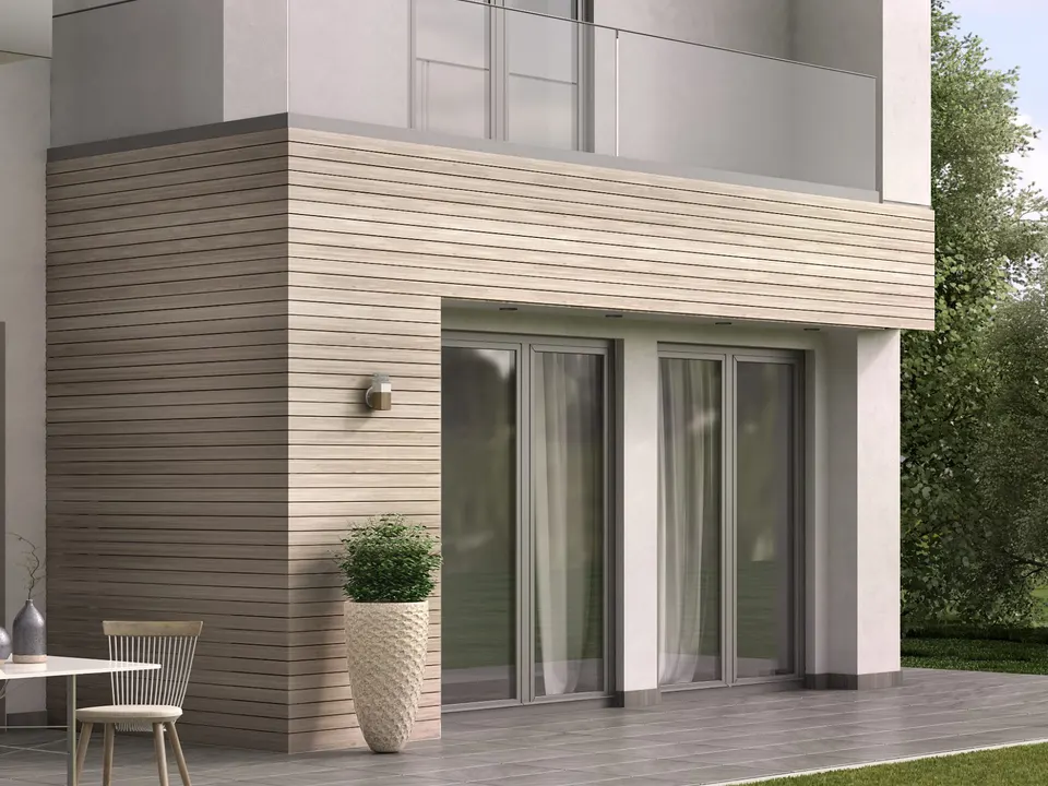 Finestre Alumil SMARTIA S67 su una casa moderna